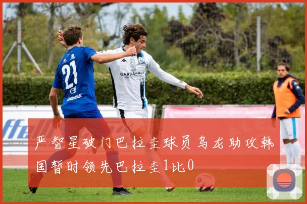 严智星破门巴拉圭球员乌龙助攻韩国暂时领先巴拉圭1比0